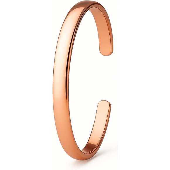 Elegant 100% Pure Copper BraceletTimeless Style & Health Benefits Included